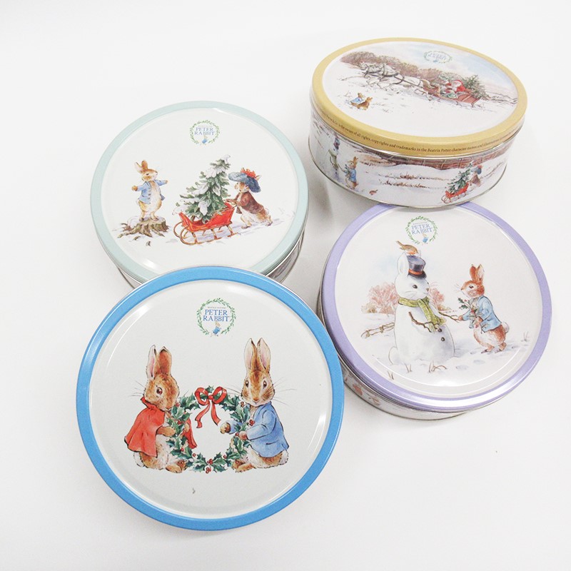 ピーターラビット XM ラウンドティン アソートクッキー